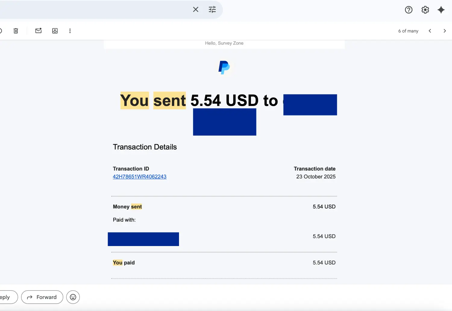 MonoPay Payment Proof - Legit Cash Payout Verification